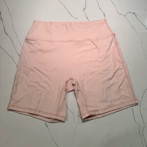 YoungLA Blush Pink Women's Bike Shorts - L
